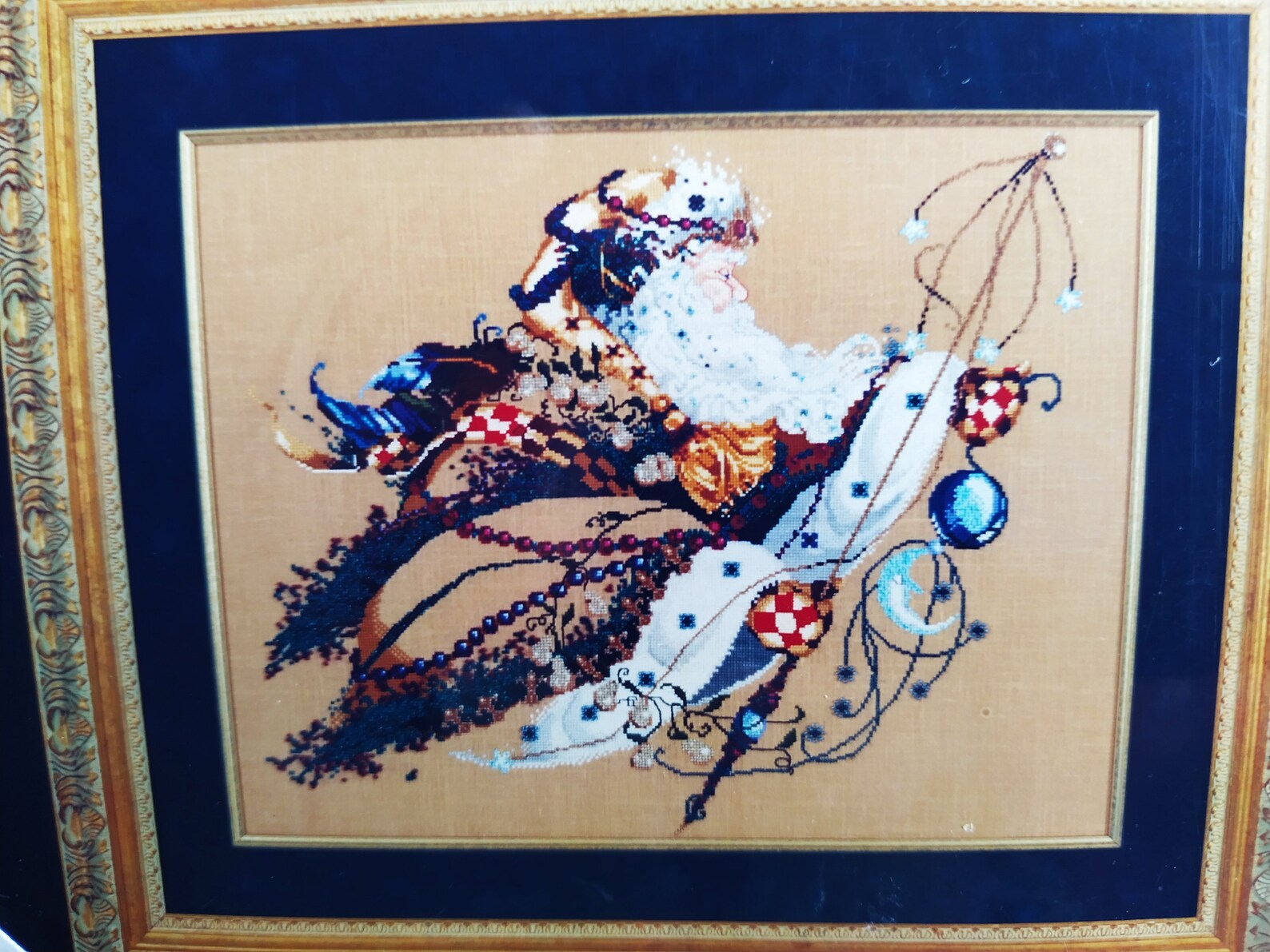 OOP Mirabilia Santa's Magic MD15 Cross Stitch Etsy