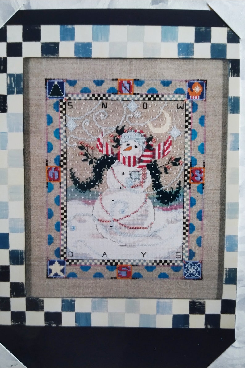 OOP Mirabilia Snow Days /MD29 Cross Stitch chart Etsy