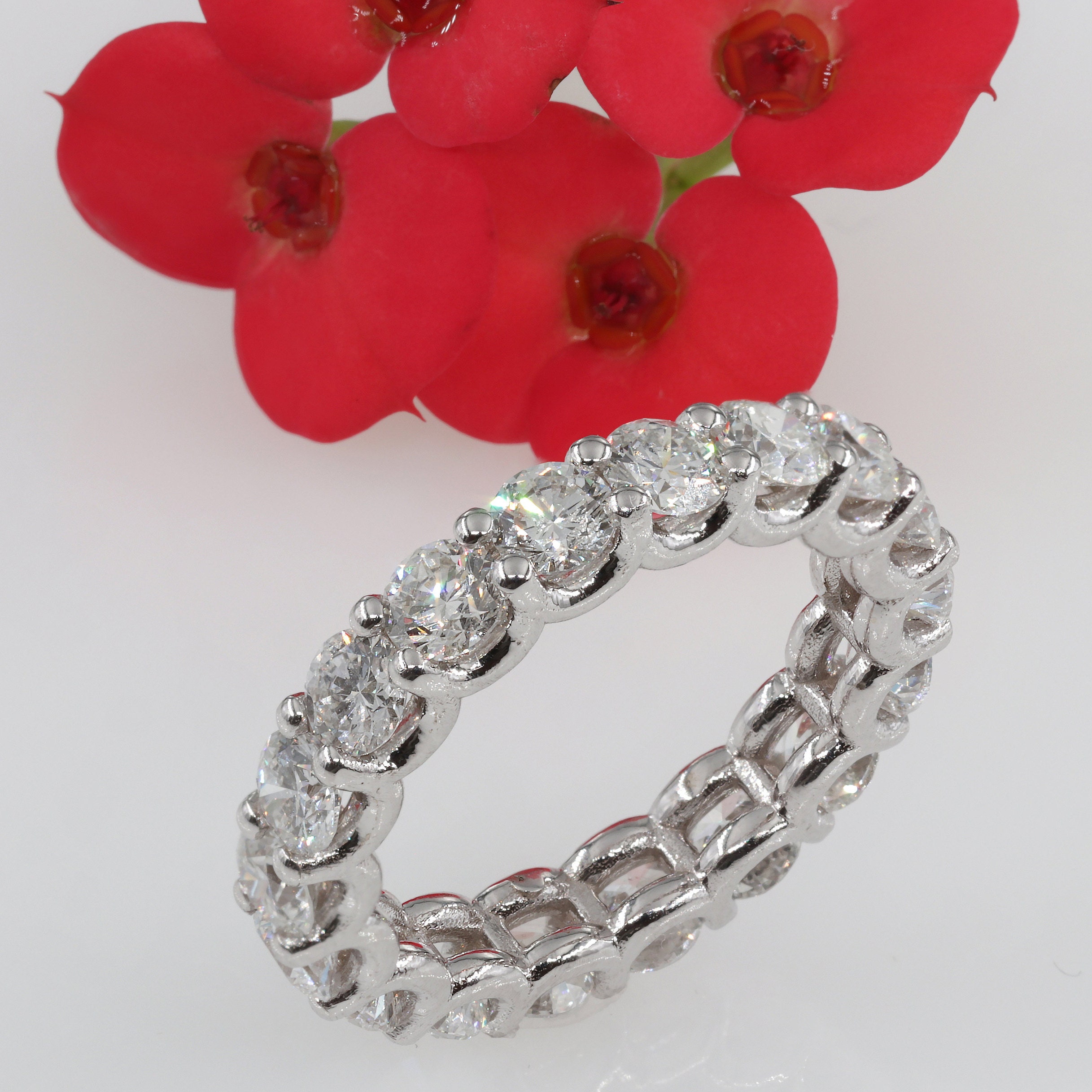 3ct diamond ring natural