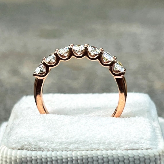 Bague éternité diamants sale