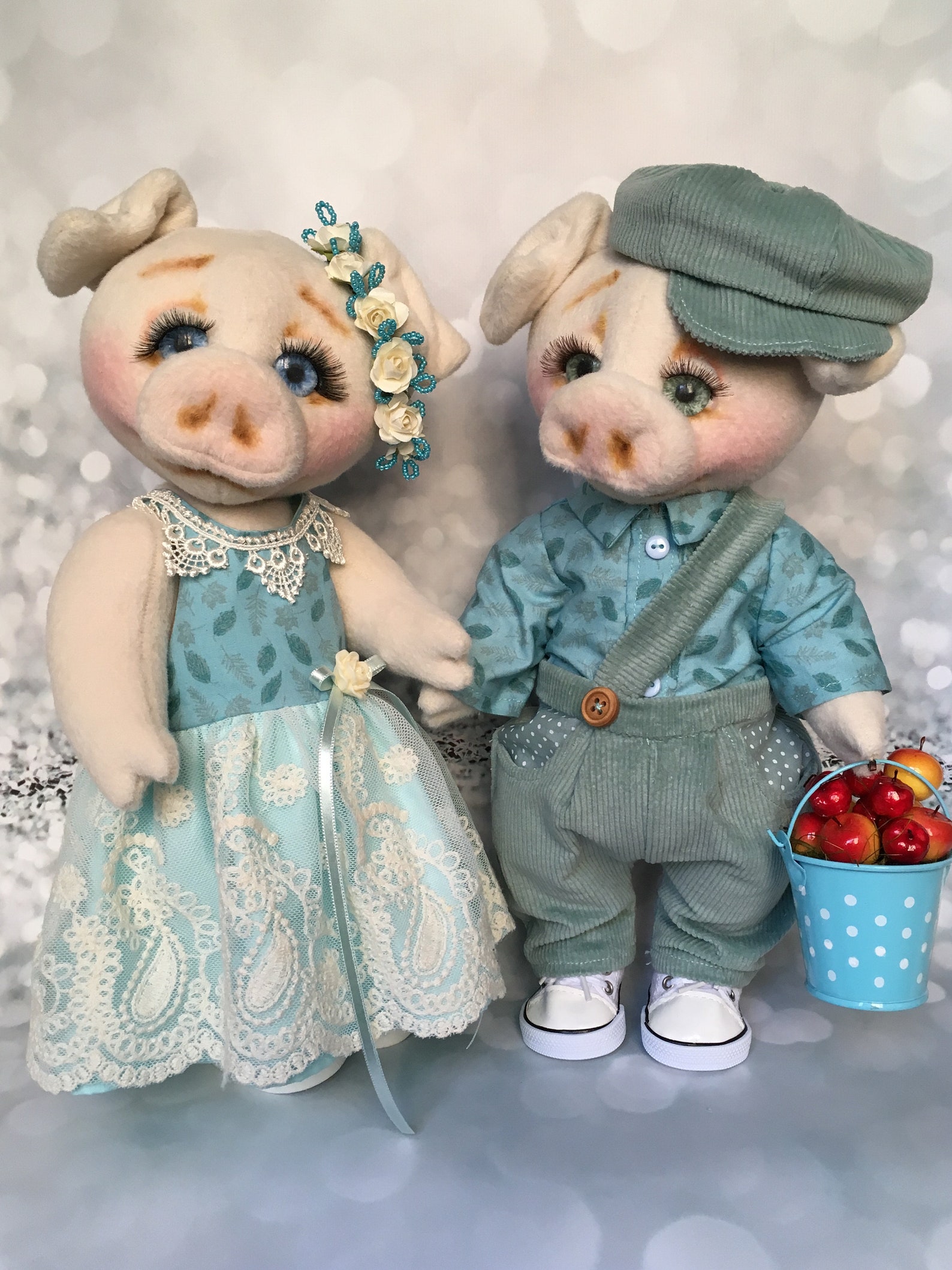 TO ORDERPig soft toy pig teddy cute pigminiature Etsy