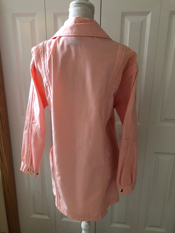 Bubblegum Pink Long Coat Size Medium/Large - image 4