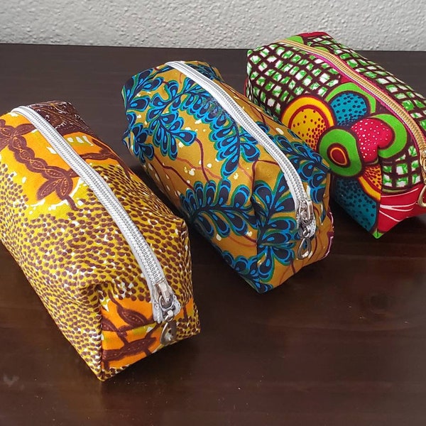 Handmade Purse with authentic African print