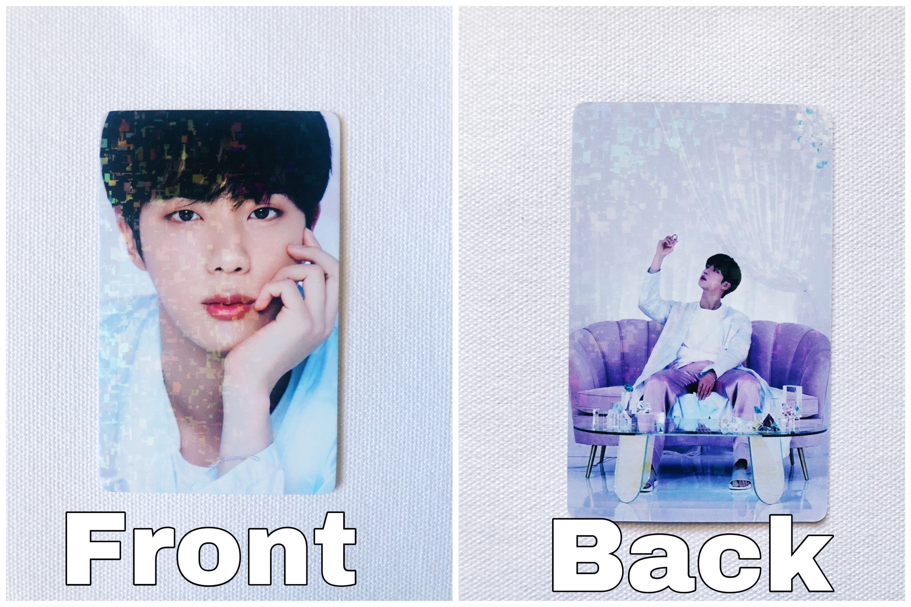 Jin Holographic Photocard