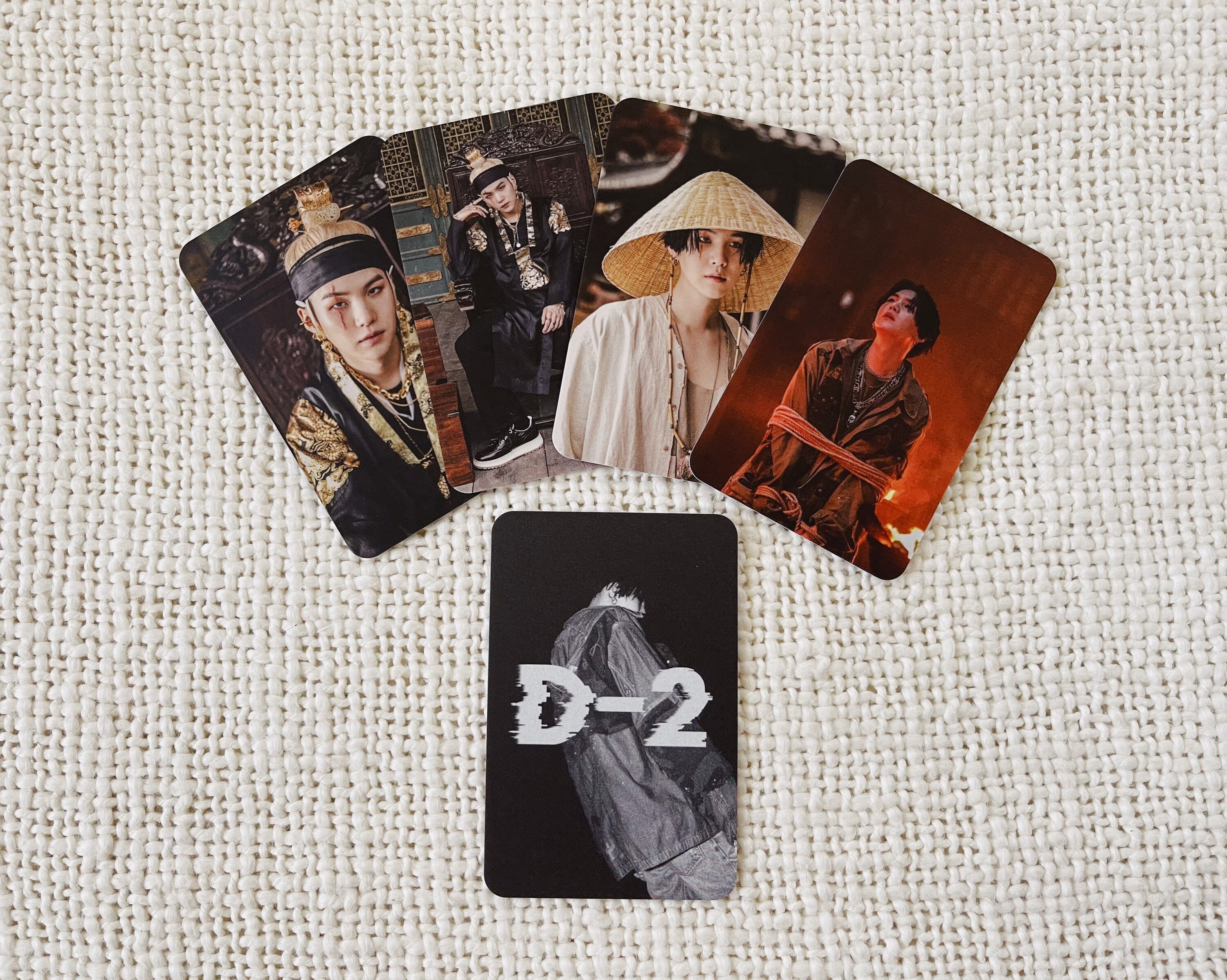 Agust D MATTE photocards