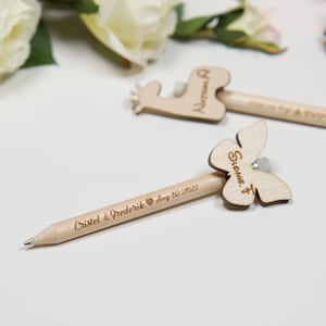 Bomboniere per baby shower, mini matite, matite per salvare le date, regalo per baby shower, invito per baby shower, bomboniere per gli ospiti all'ingrosso