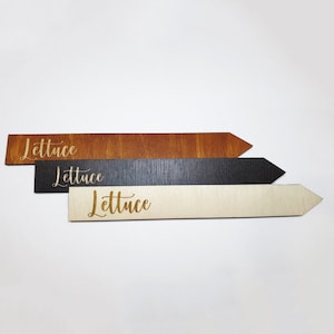 Wood Garden Markers Vegetable garden markers Plant markers for garden Garden vegetable markers Herb garden stakes Herb garden markers
