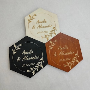 Custom wedding coasters Wedding favors for guests Save the date wedding favors for guests in bulk Custom wedding favors Coasters wedding