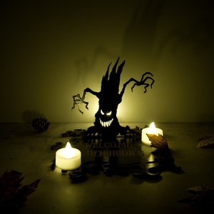 Spooky Season, Goth Decor, Personalazed decor, Halloween Decor, Creepy Decor, Halloween Gift, Spooky Decor, Horror Decor, Gothic Decor