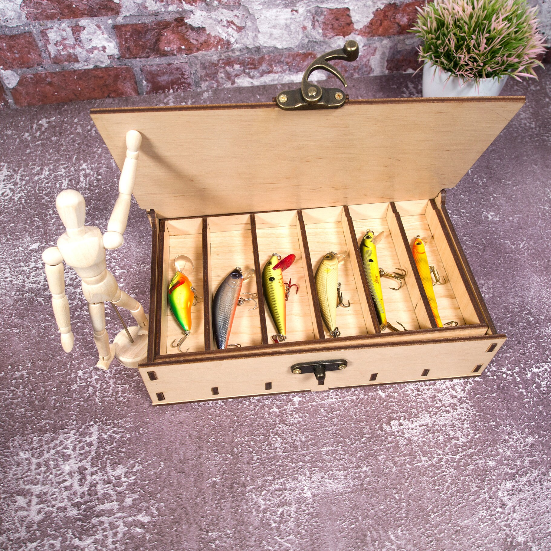 Boîte en bois personnalisée avec 2 bouteilles - Made in Gift