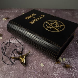 Witch box, witch gift box, Witch supplies box, Wicca box, Trinket box witch, Personalized box, Custom wood box