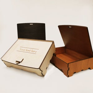 Custom Wood Box, Personalized Wood Box, Custom Box With Logo, Personalized Box, Engraved Wooden Box, Custom Wood Box With Lid