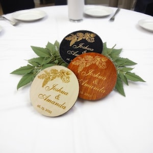 Forest Personalized Coasters, wedding gifts, wedding favors, personalized wedding gift, Custom wedding favors