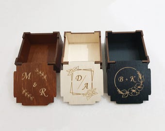 Engraved Wooden Keepsake Box: Custom Logo, Personalized Wood Box