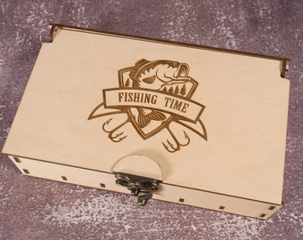 Custom wood box with engraving Conner.