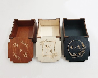 50 pcs (70*30*70 mm) Custom wood boxes with logo, wooden boxes, Personalized wood boxes, Personalized boxes