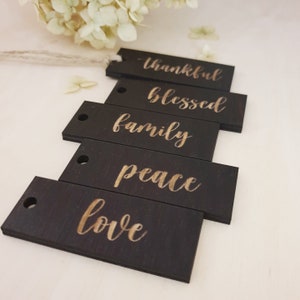 Place tags, Personal place cards, Thanksgiving decorations for table, Thanksgiving placecards, Thanksgiving napkin rings image 4