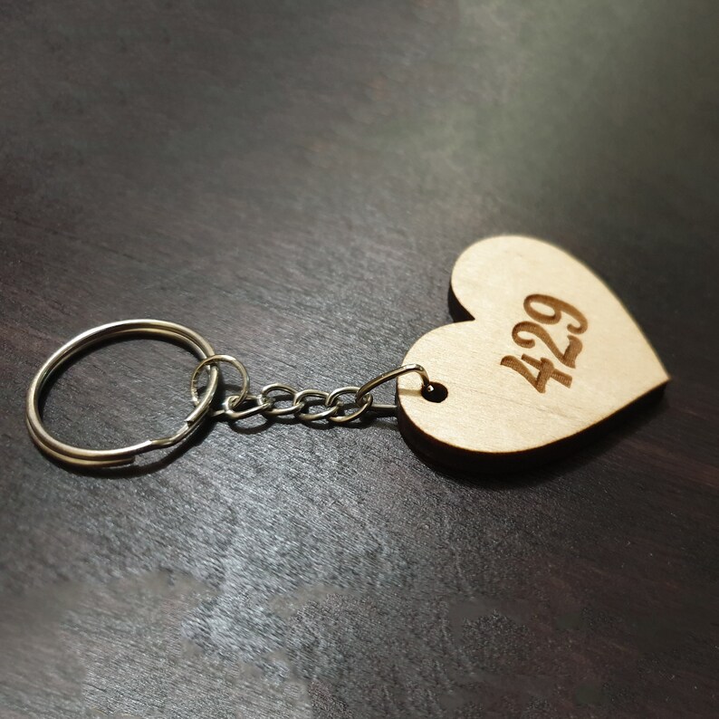 Personalize Gift Custom Wood Keychain Engraved Wood Key Etsy Singapore