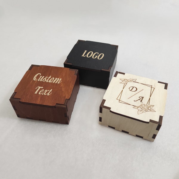 100 pcs (280 dollars) Custom box with logo, Free Express shipping! 70*30*70 mm, Personalized wood box, Personalized box, Engraved wooden box