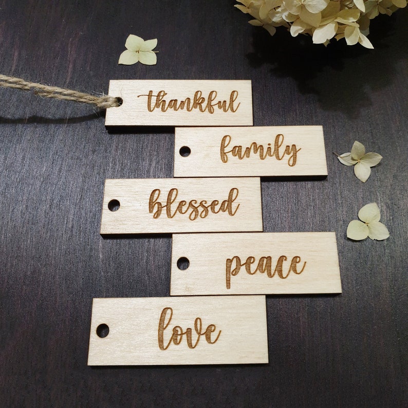 Place tags, Personal place cards, Thanksgiving decorations for table, Thanksgiving placecards, Thanksgiving napkin rings image 2