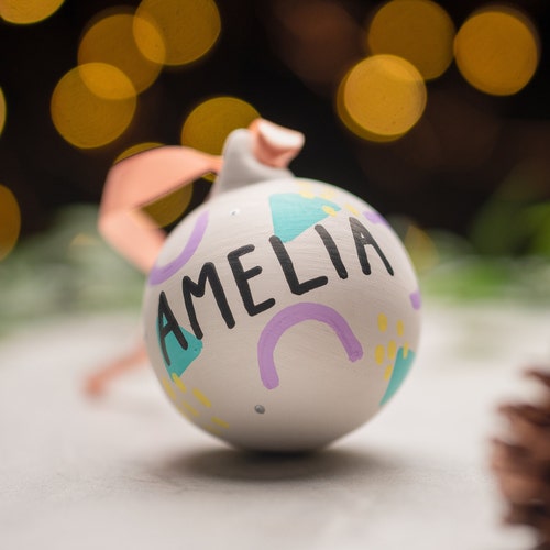 Mini Personalised Disco Ball Cake Topper Gift Party Etsy