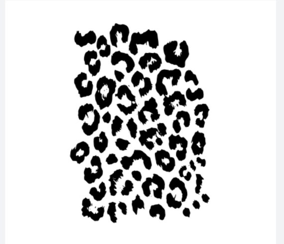 Cheetah print SVG file. Cricut Cameo shirts vinyl ...