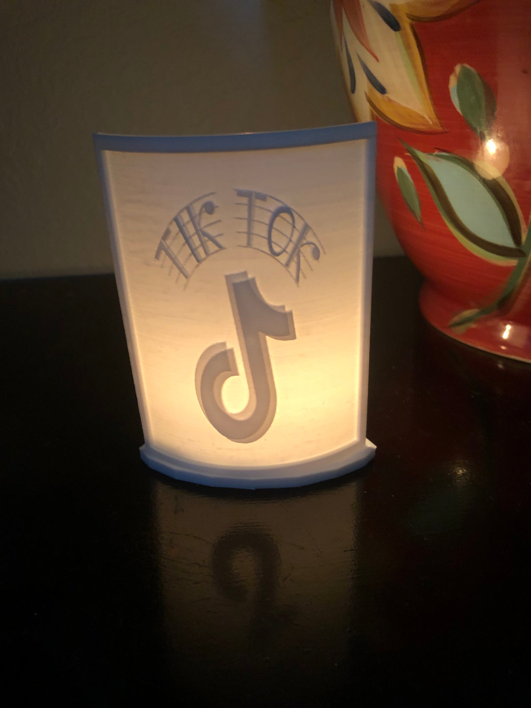 Portable Tik Tok Party Lights Birthday Decorations Night Light Etsy