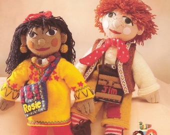 Libretto di modelli per lavorare a maglia di Rosie e Jim