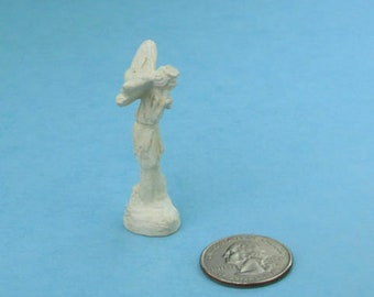 1/12 Scale Dollhouse Miniature Fairy Statue Figurine for Garden #S4956