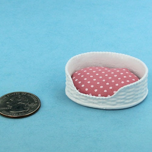 NICE 1/12 Scale Dollhouse Miniature Cat Bed or Small Breed Dog Etsy