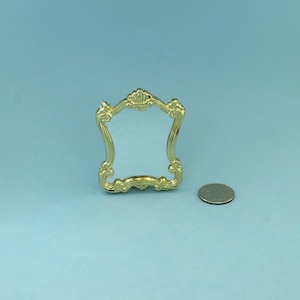 Dollhouse Miniature Decorative Wall Mirror