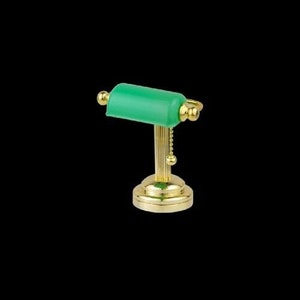Lampe De Bureau Miniature 1/6 Non Peinte - Pour Maison De Poupée, Figurines BJD, Résine, Fait Main