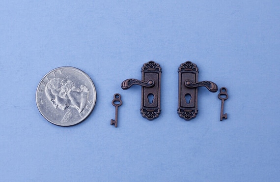 1:12 Scale Dollhouse Miniature Antique Brass Horse Bookends #SD2384