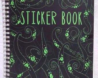 Tentacle Eyes XL B5 Sticker book