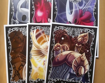 Hollow Knight 5x7 Tarot Prints