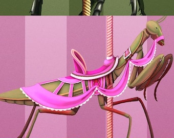 Carousel Bugs 8.5x11" Prints