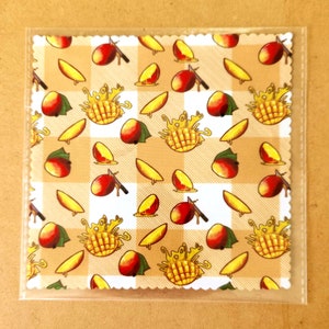 Mango Print Microfiber Cloth
