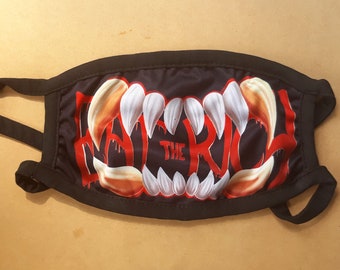 Eat The Rich Cloth Dust Mask