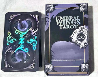 Umbral Wings Dragon Tarot Deck and Guidebook