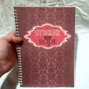 Hazbin Hotel Themed Reusable XL Size B5 Stickerbook image 2