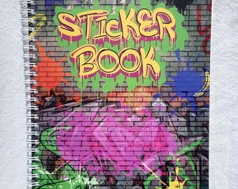 Graffiti Style XL Large Sticker book