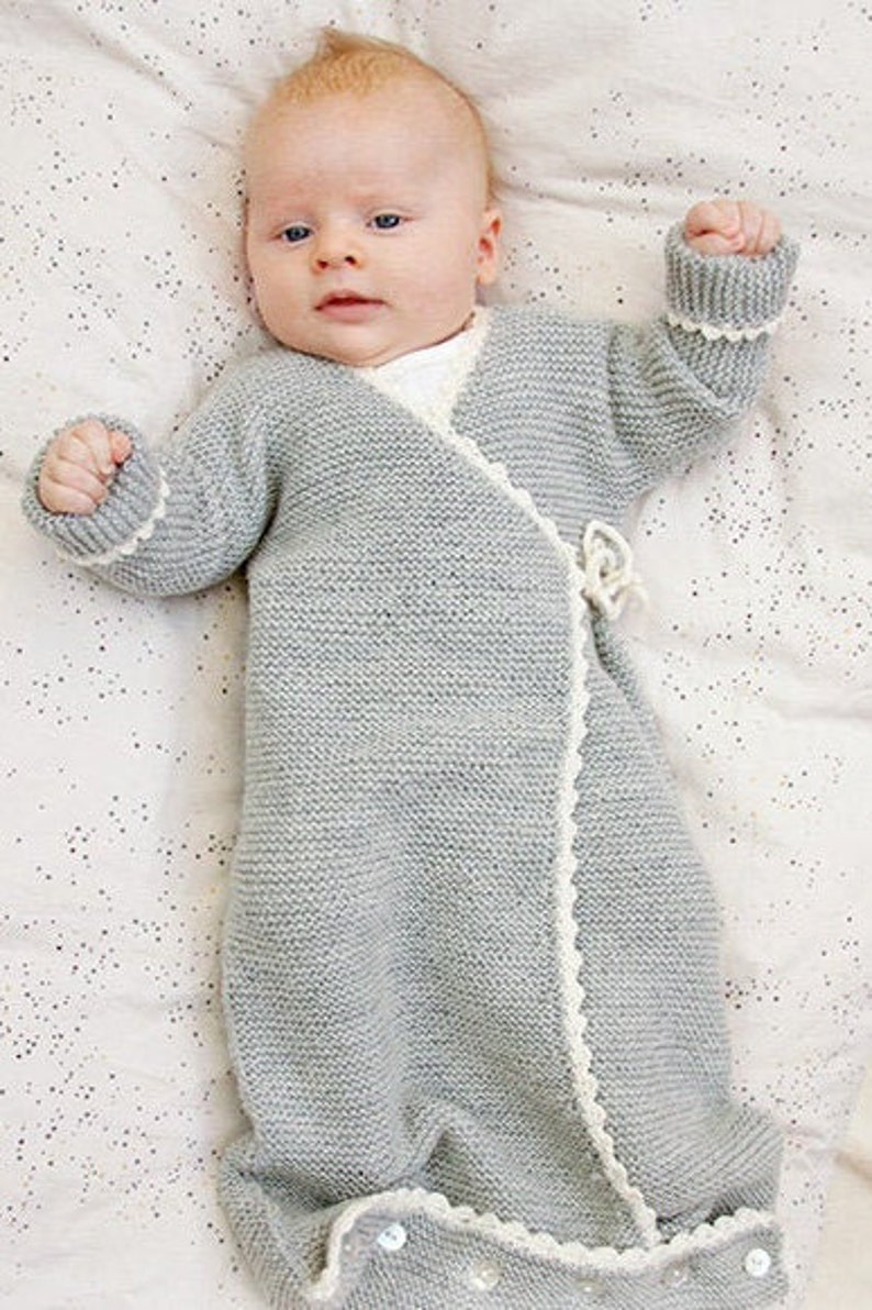 Knitting Pattern Baby Sleeping Bag Cocoon Sleep Sack Bunting Etsy