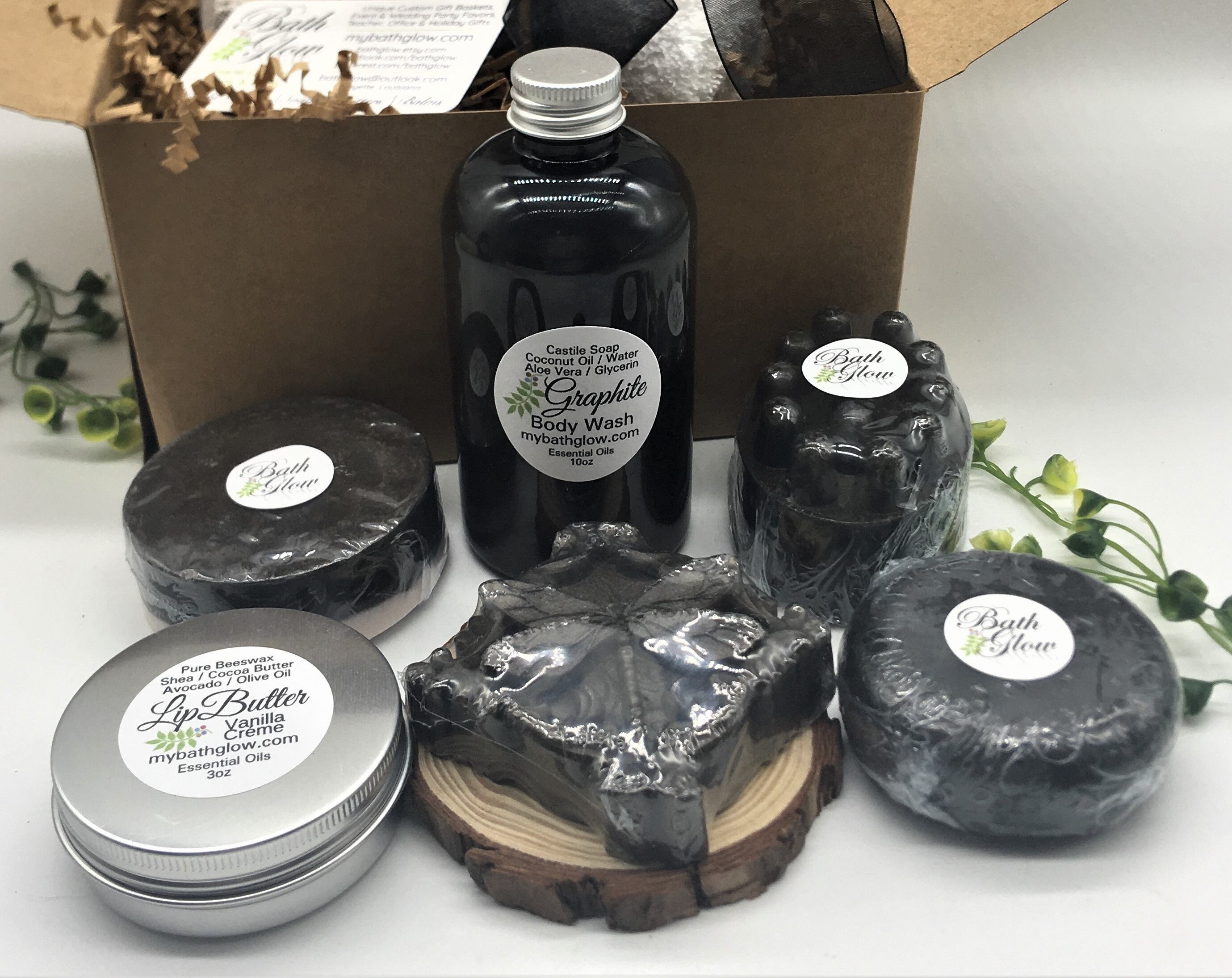Men's Shower Box Set: Spa Gift Bath Gift Unique Gift Gifts for Men ...