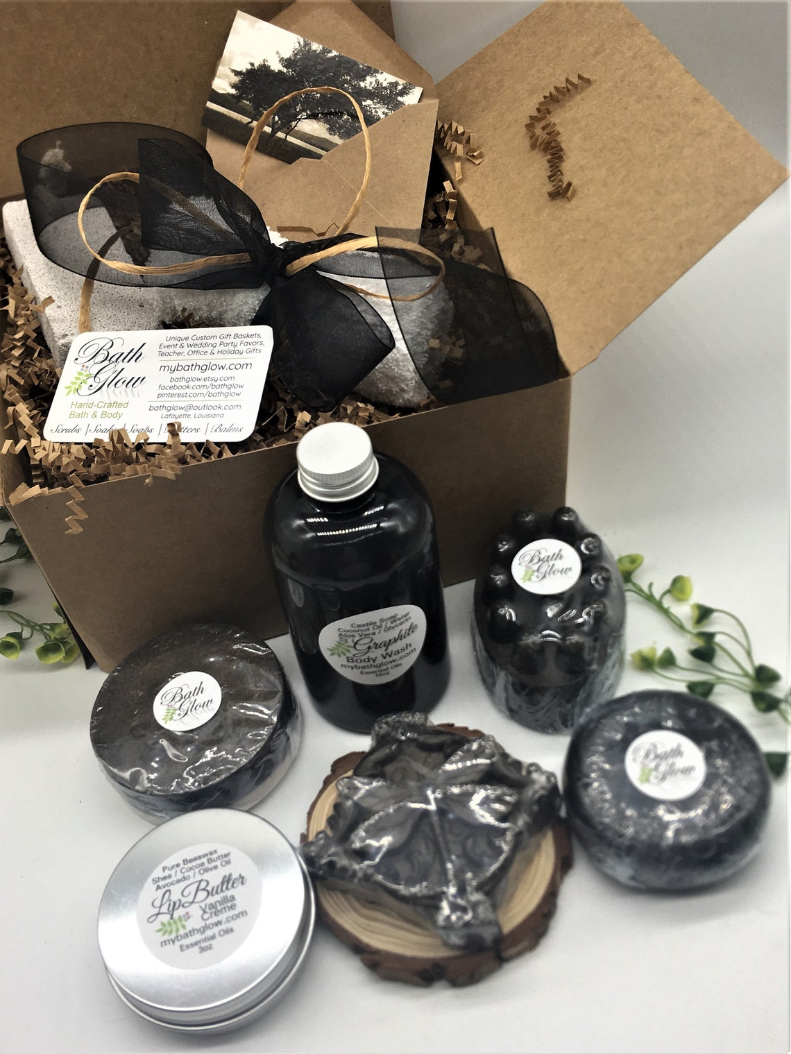 Men's Shower Box Set: Spa Gift Bath Gift Unique Gift Gifts for Men ...