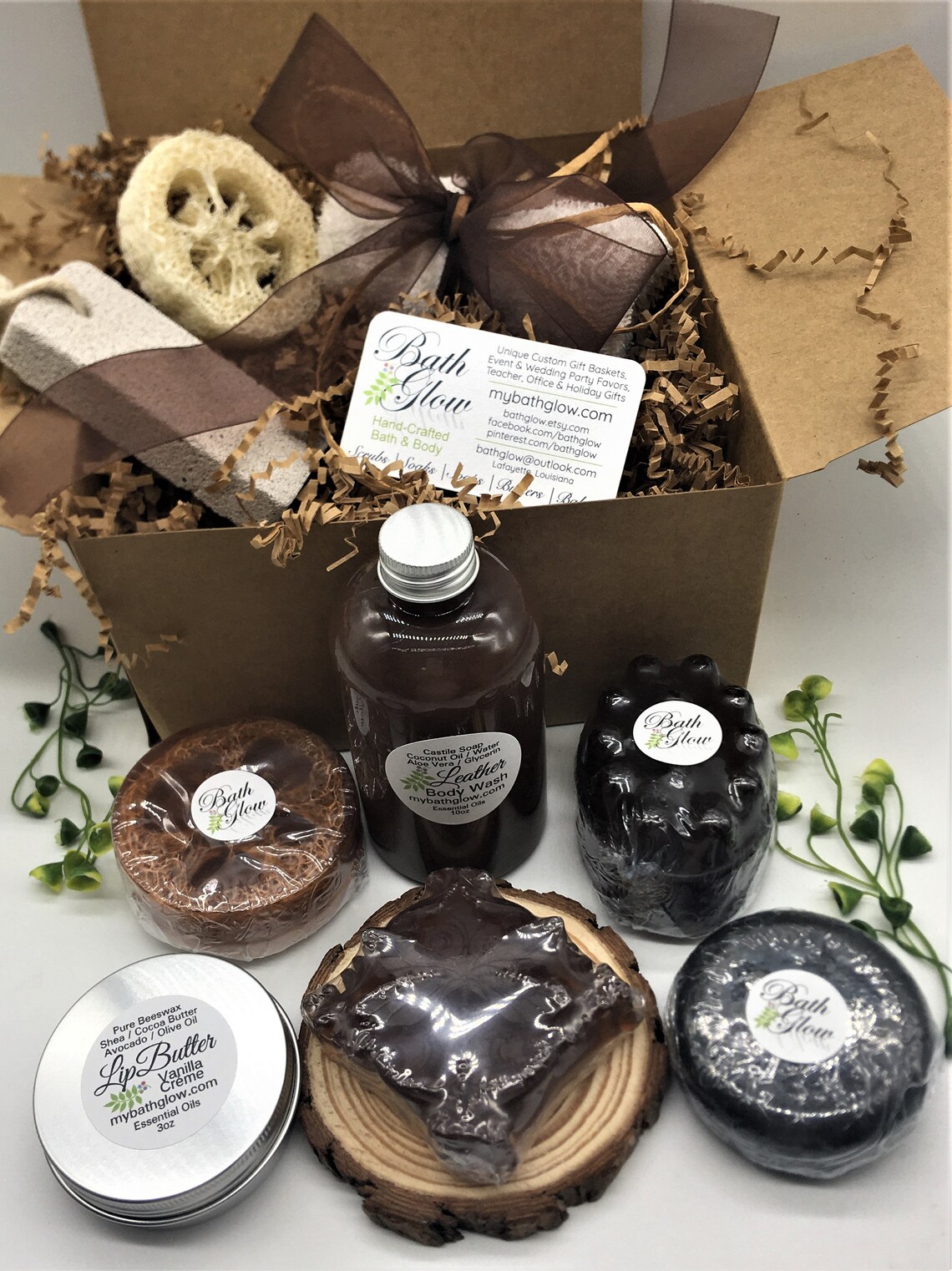 Men's Shower Box Set: Spa Gift Bath Gift Unique Gift Gifts for Men ...