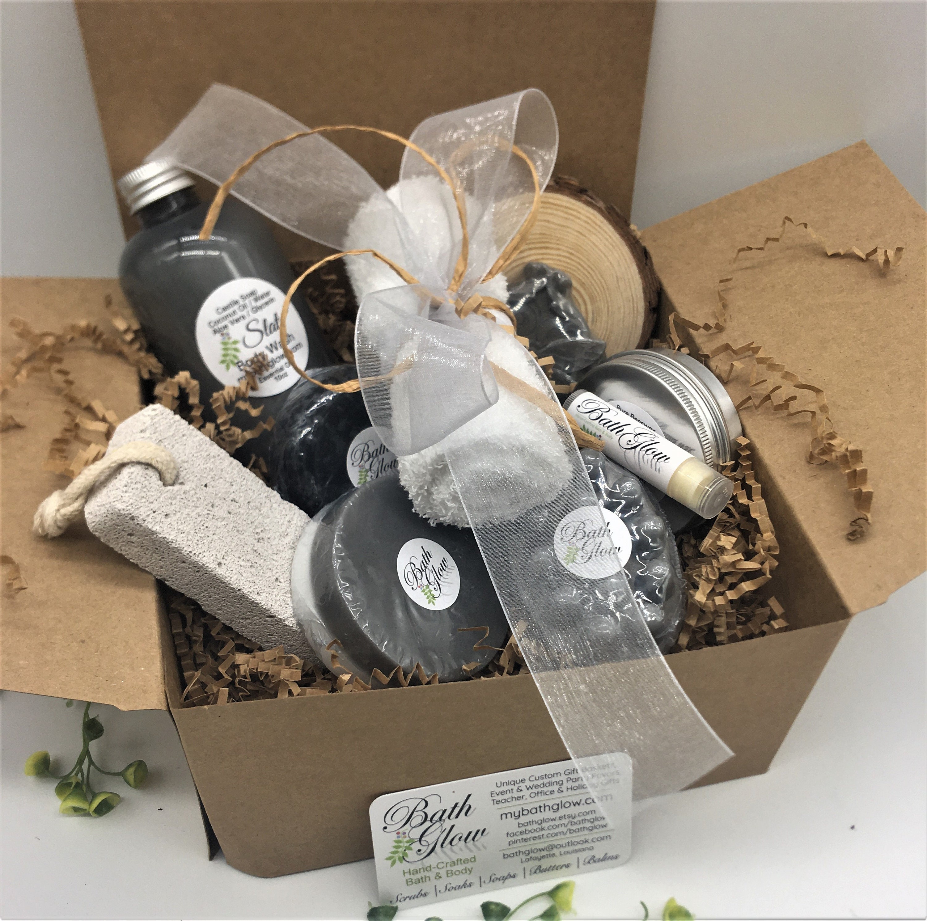 Men's Shower Box Set Spa Gift Bath Gift Unique Gift Gifts for Men