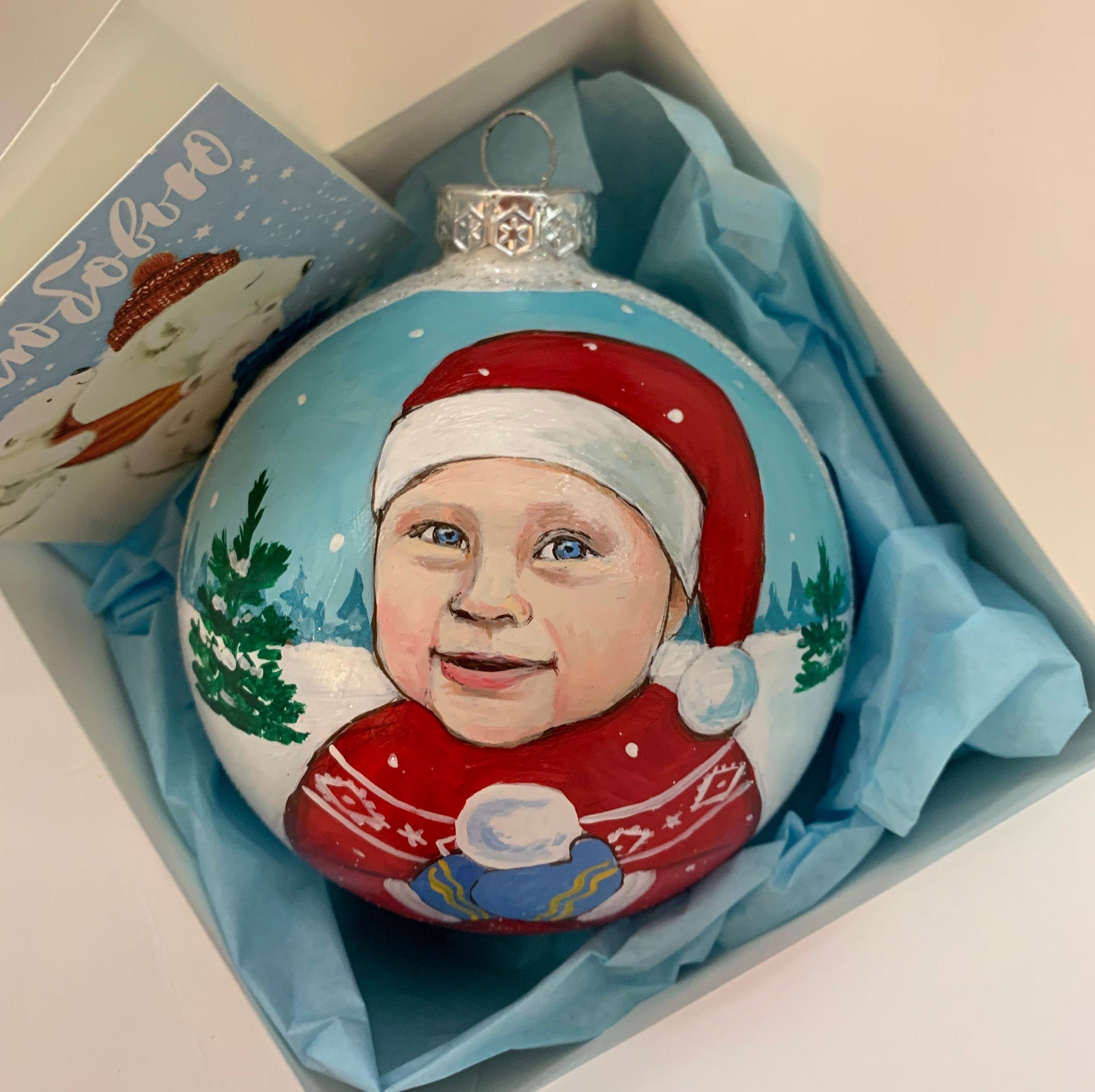 Baby Boy Christmas Ornaments 
