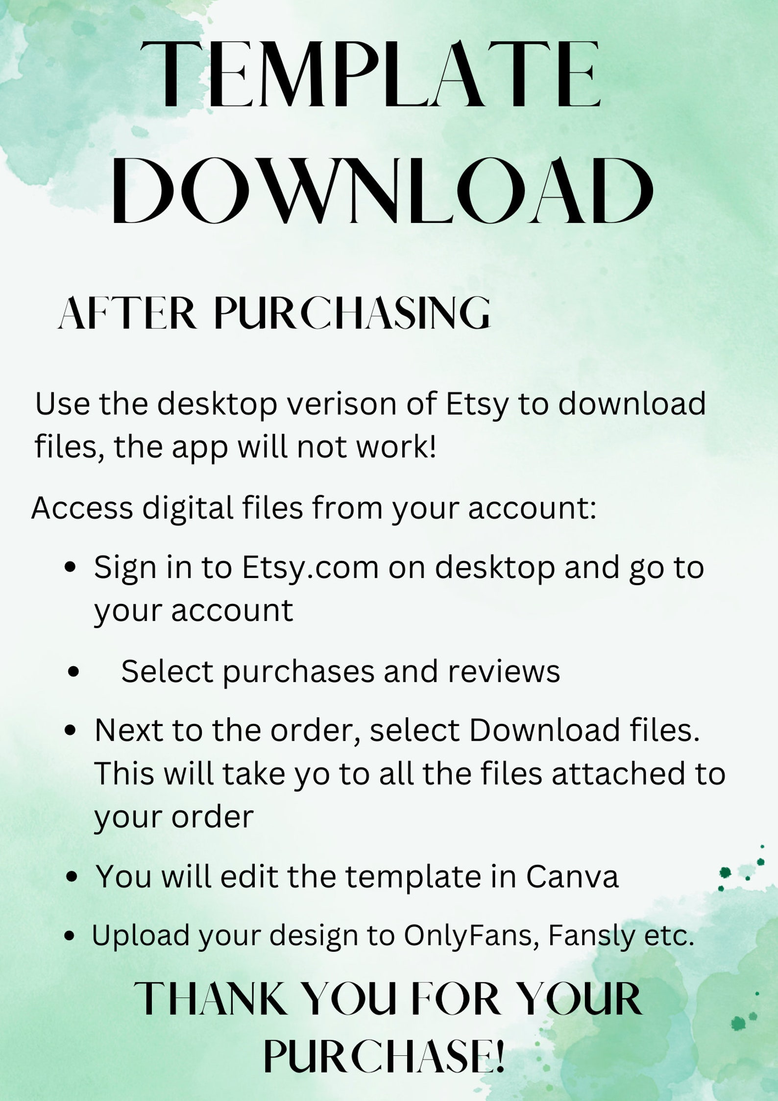 Flower Onlyfans Editable Menu, Canva Template, Printable Tip Menu - Etsy