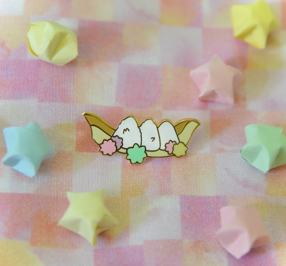 Rice Balls Enamel Pin - Etsy