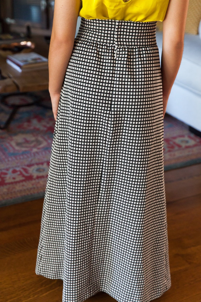 60s maxi skirt